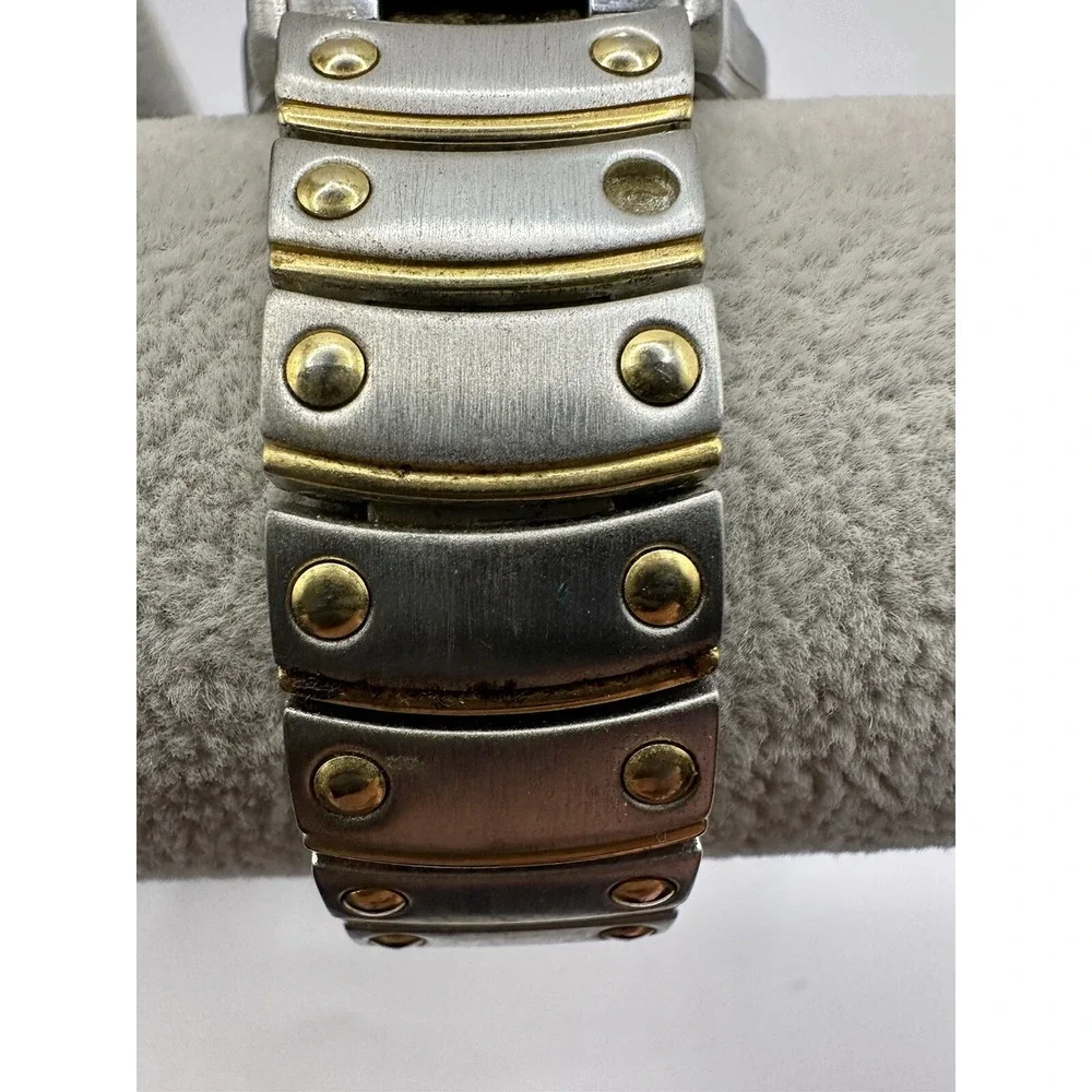 Precision by GRUEN GP5042 Two Tone Quartz‎ Men's Watch 37MM 7.5